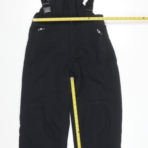 Rodeo Men's Black Snow Pants Trousers M Waterproof Winter Wear
