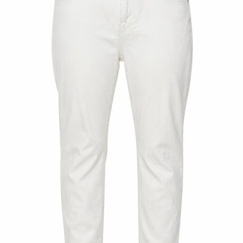 Zara Woman White Slim Fit Ankle Zip Jeans Size 14