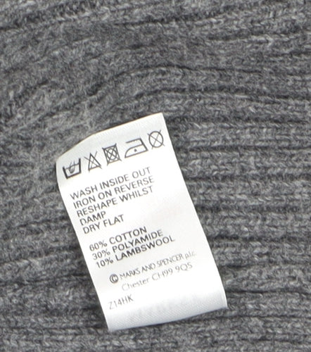 Marks and Spencer Women’s Grey 3/4 Sleeve Cardigan UK 8