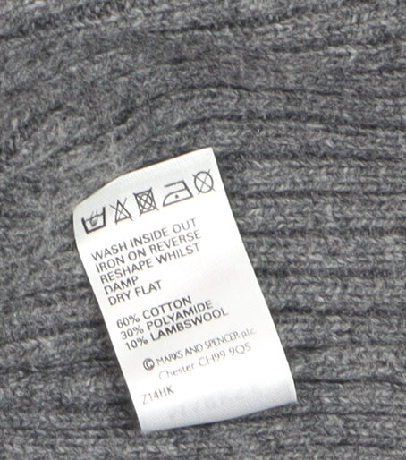 Marks and Spencer Women’s Grey 3/4 Sleeve Cardigan UK 8