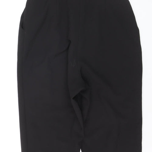 ASOS Women’s Black Sleeveless Collared Belted Jumpsuit Size 12