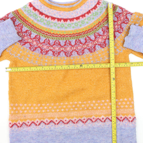 Monsoon Women’s Multicoloured Fair Isle Knit Jumper Size S