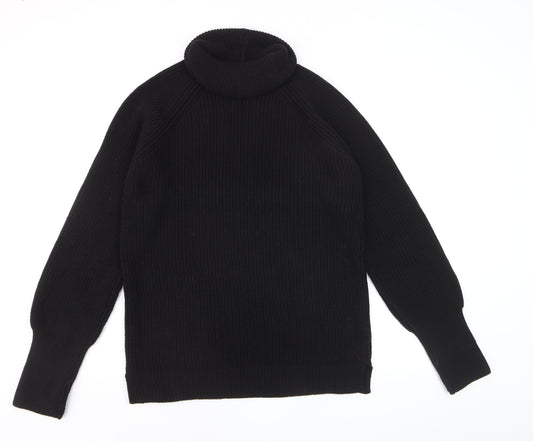 Friends Like These Womens Black Roll Neck Acrylic Jumper UK 10