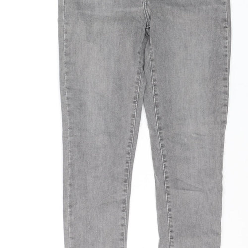 Levi's 720 High Rise Super Skinny Grey Jeans Womens Size 27