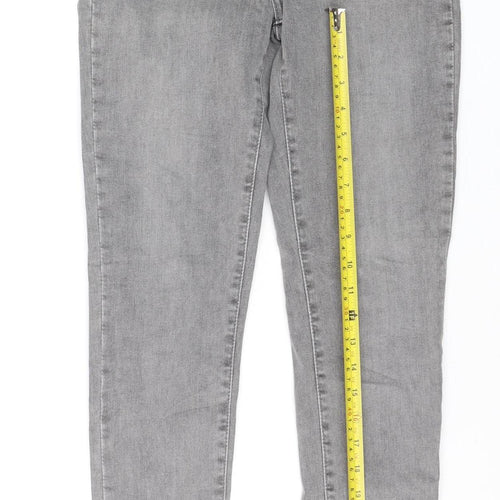 Levi's 720 High Rise Super Skinny Grey Jeans Womens Size 27
