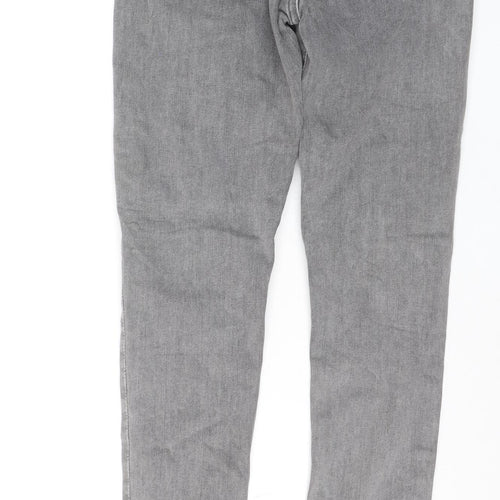 Levi's 720 High Rise Super Skinny Grey Jeans Womens Size 27