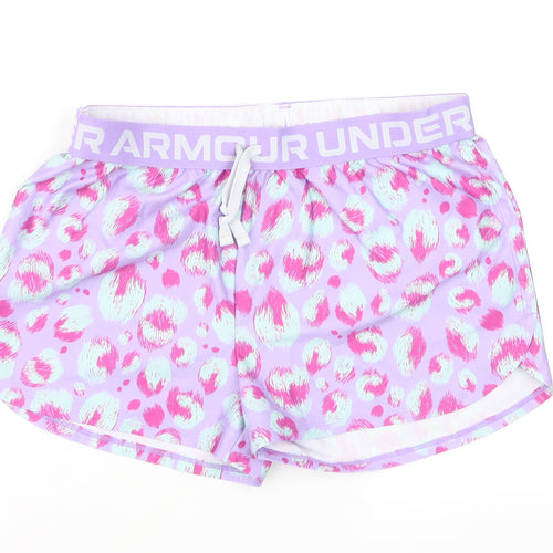 Under Armour Teens Multicoloured XL Animal Print Running Shorts
