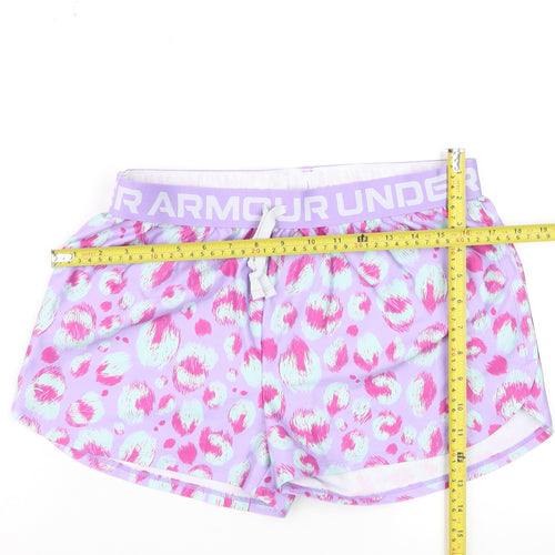 Under Armour Teens Multicoloured XL Animal Print Running Shorts