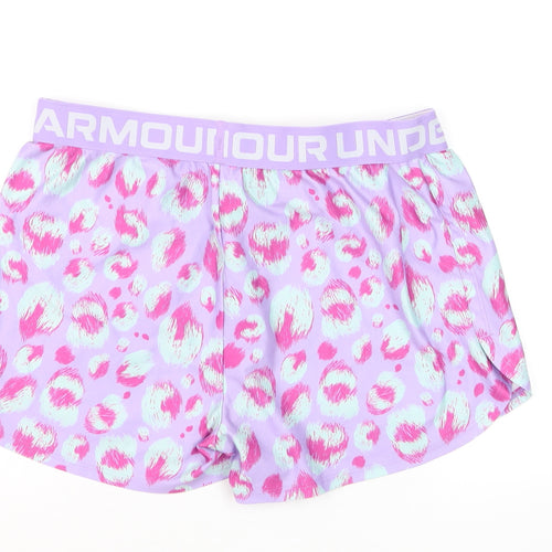 Under Armour Teens Multicoloured XL Animal Print Running Shorts