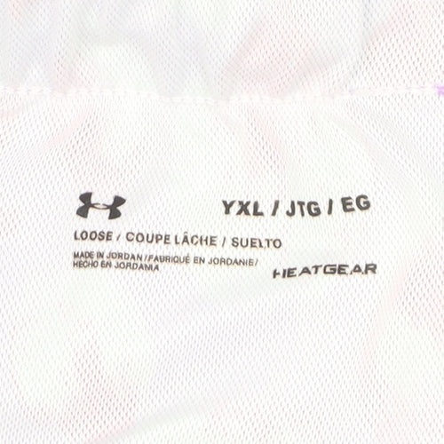 Under Armour Teens Multicoloured XL Animal Print Running Shorts