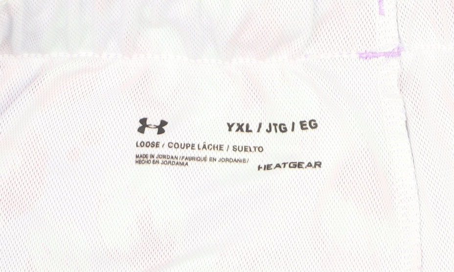 Under Armour Teens Multicoloured XL Animal Print Running Shorts