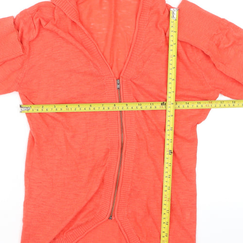 GAP Women's Coral Full Zip Lightweight Hoodie Size S