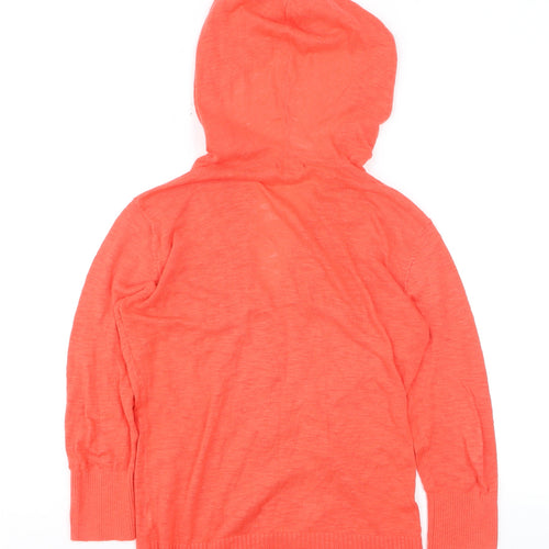 GAP Women's Coral Full Zip Lightweight Hoodie Size S
