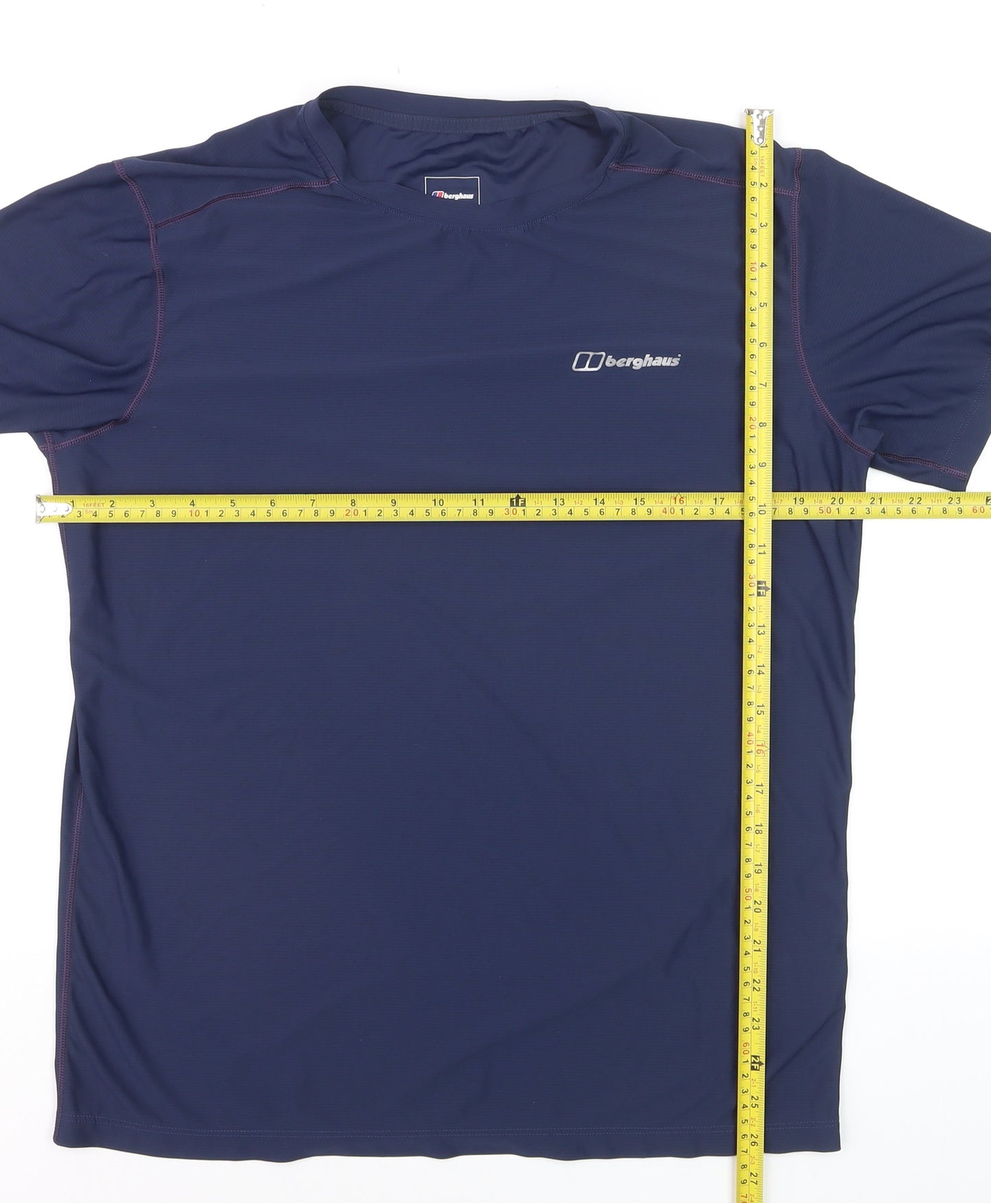 Berghaus Men Blue M Short Sleeve Crew Neck Active T-Shirt