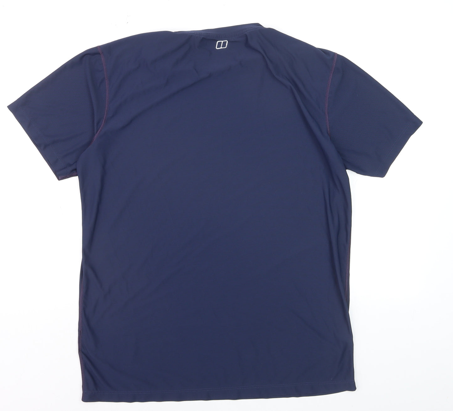 Berghaus Men Blue M Short Sleeve Crew Neck Active T-Shirt