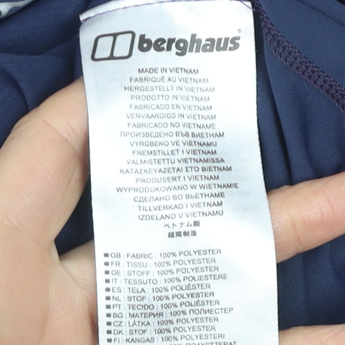 Berghaus Men Blue M Short Sleeve Crew Neck Active T-Shirt