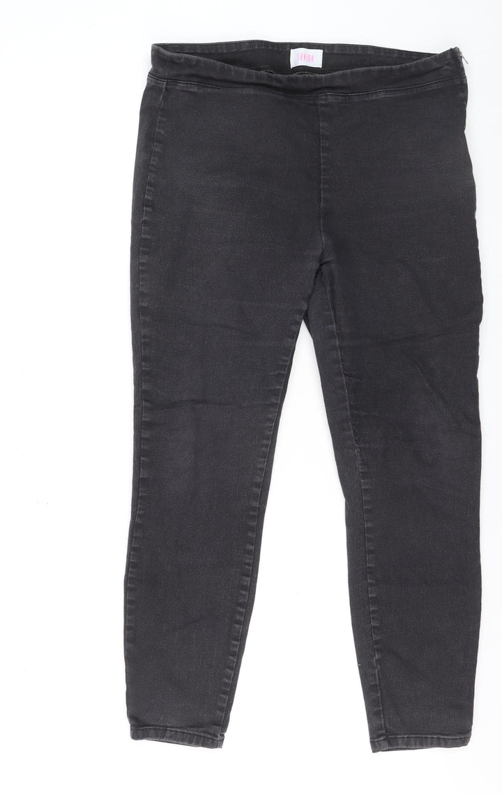Savida Women’s Black Size 16 Jegging Style Slim Fit Jeans