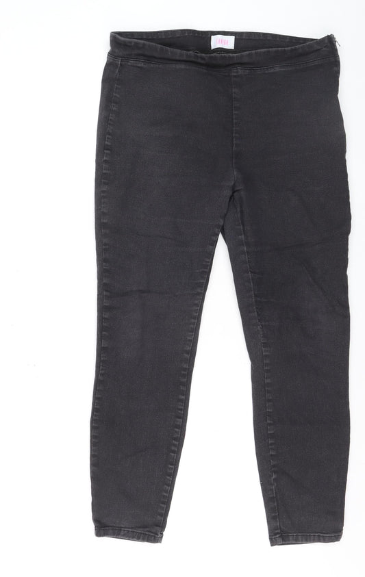 Savida Women’s Black Size 16 Jegging Style Slim Fit Jeans