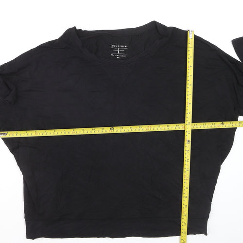 Jasper Conran Loungewear Black Crew Neck Sweatshirt Men’s Size L