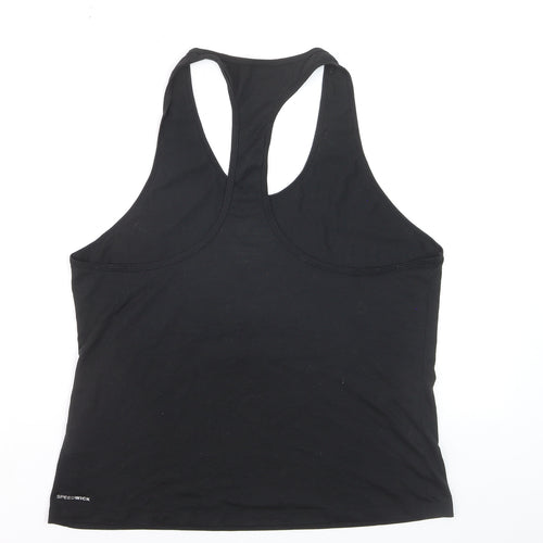Reebok Womens Black XL Racerback Tank Top Speedwick Gym Activewear