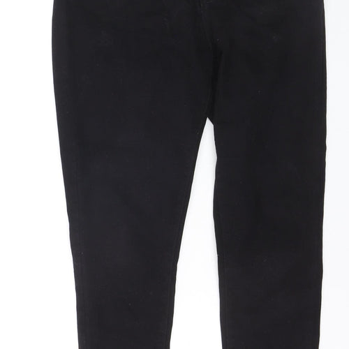 Denim Co. Women's Black Skinny Jeans Size 16 Stretch Mid Rise