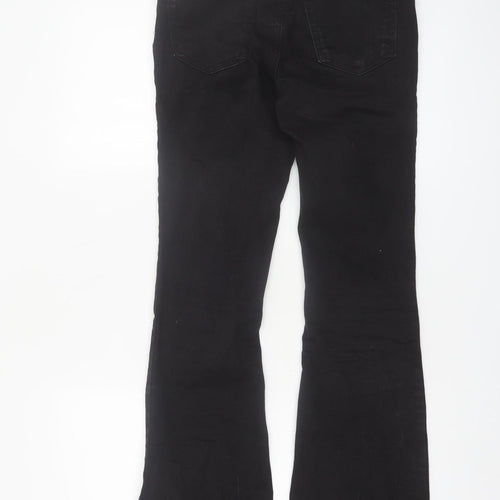 Denim Co. Womens Black Bootcut Stretch Jeans Size 10 Regular