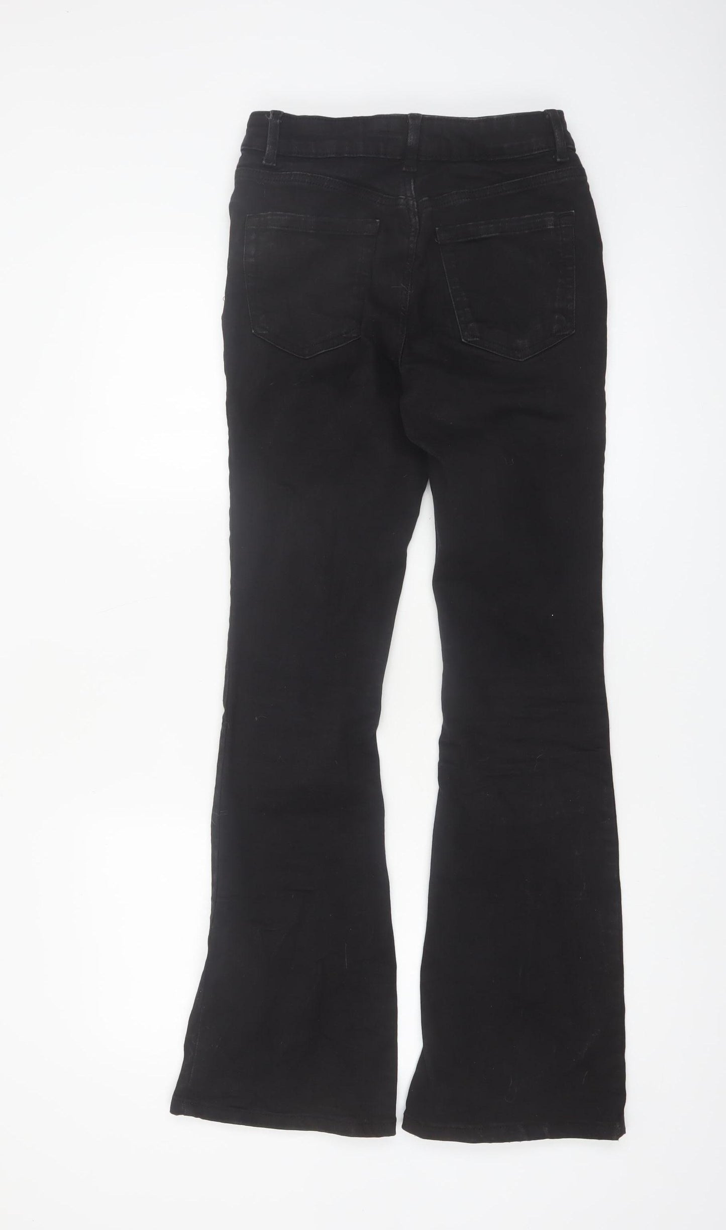 Denim Co. Womens Black Bootcut Stretch Jeans Size 10 Regular