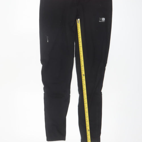 Karrimor Women Black Size 14 Running Leggings with Pink Waist