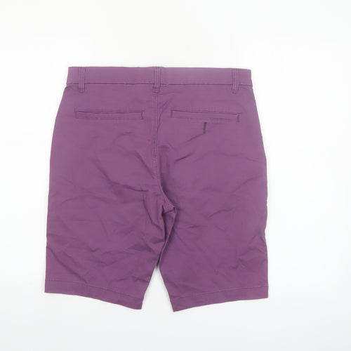 St. Bernard Men's Lilac Purple Chino Shorts Size 32 Regular Cotton Blend
