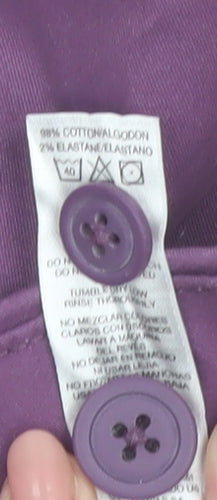 St. Bernard Men's Lilac Purple Chino Shorts Size 32 Regular Cotton Blend