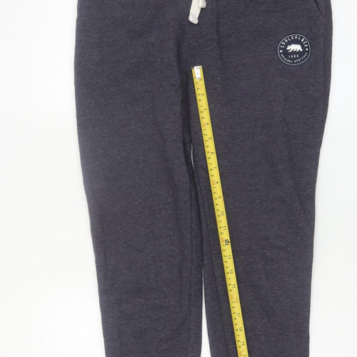 SoulCal & Co Men Grey Jogger Sweatpants Small Regular Fit
