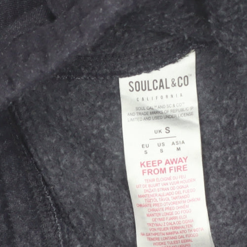 SoulCal & Co Men Grey Jogger Sweatpants Small Regular Fit