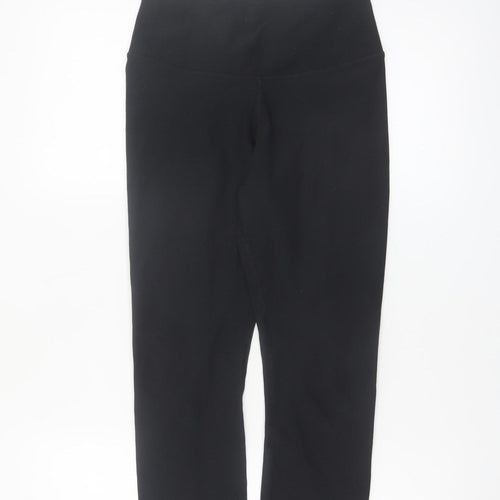 Nike Dri-FIT Black Capri Leggings Women’s Size S Moisture Wicking Activewear