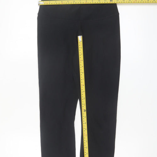Nike Dri-FIT Black Capri Leggings Women’s Size S Moisture Wicking Activewear
