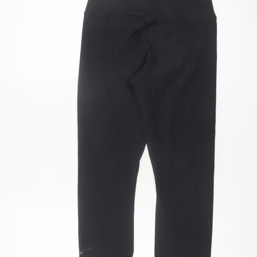 Nike Dri-FIT Black Capri Leggings Women’s Size S Moisture Wicking Activewear