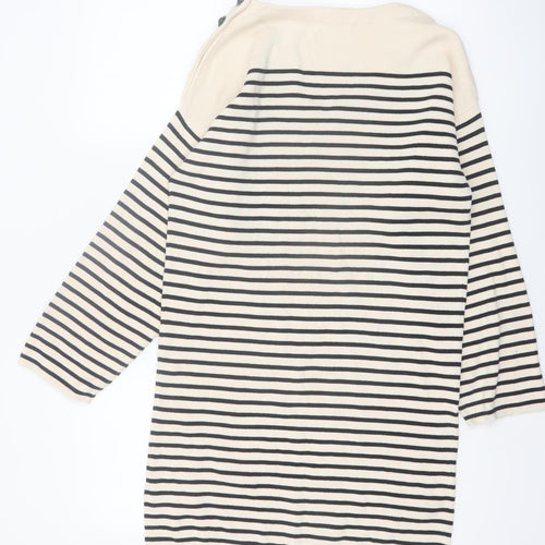 Primark Cares Women’s Beige Striped Knit Jumper Dress XS
