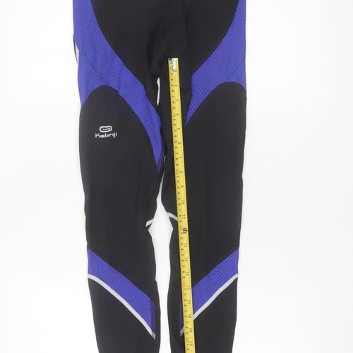 Kalenji Men's Black Compression Running Leggings Size L
