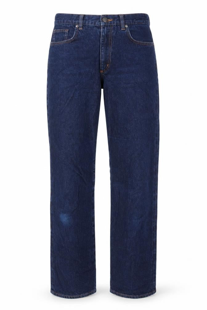 COS Womens Blue Straight Leg Jeans 28 Mid Rise Ankle Length