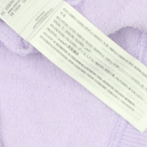 Hollister Women Purple Santa Monica Crew Neck Sweatshirt M