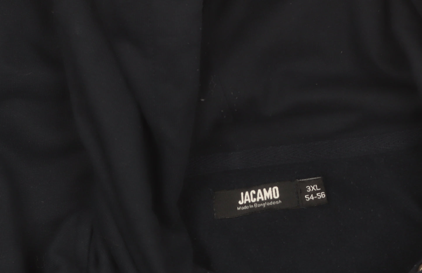 Jacamo Men's Navy Blue 3XL Pullover Hoodie Big & Tall Cotton Blend