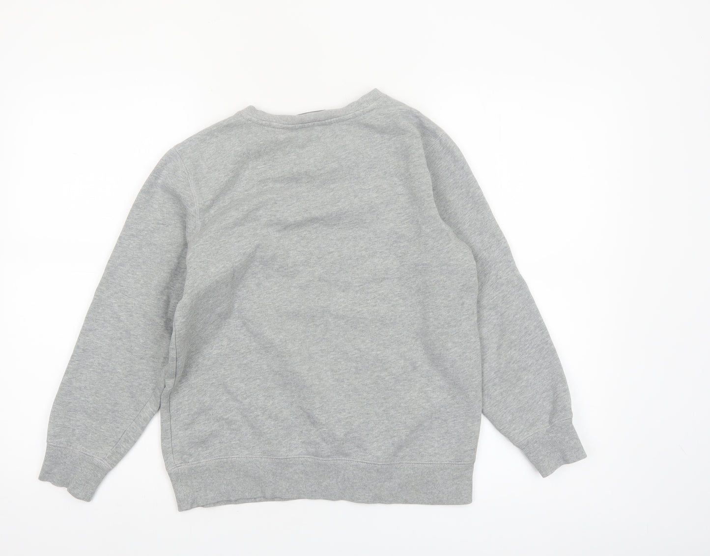 Converse Boys Grey Graphic Flag Sweatshirt 10-12 Years Pullover Fleece