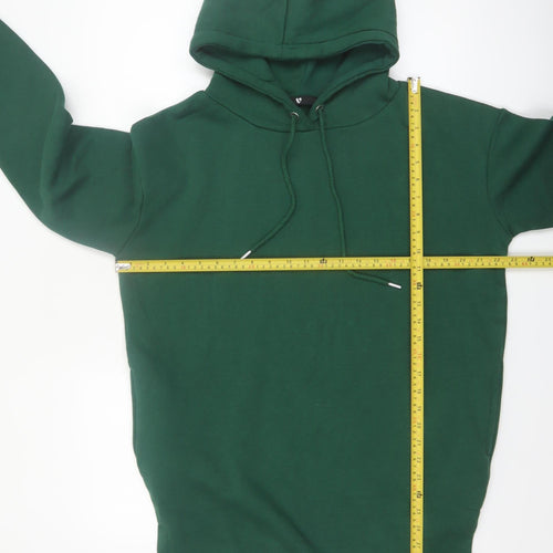 V by Very Women's Green Size 8 Pullover Hoodie with Drawstring
