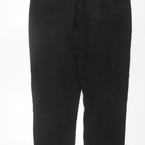 Denim Co. Men's Black Relaxed Fit Straight Jeans W34 L32