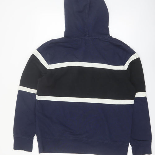 Levi's Men's Blue Logo Pullover Hoodie Size L Fleece
