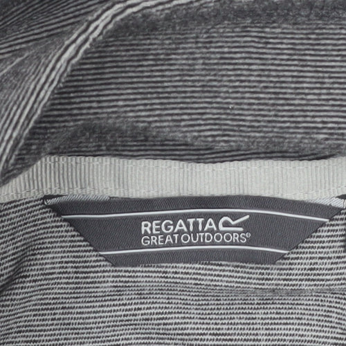 Regatta Men’s Grey 3XL Quarter Zip Lightweight Fleece Sweatshirt