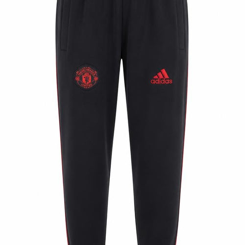 Adidas Boys Black Manchester United Joggers 14 Years Football Activewear