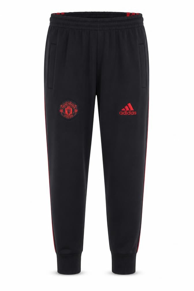 Adidas Boys Black Manchester United Joggers 14 Years Football Activewear