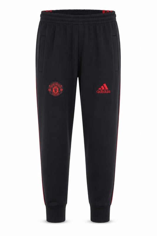 Adidas Boys Black Manchester United Joggers 14 Years Football Activewear