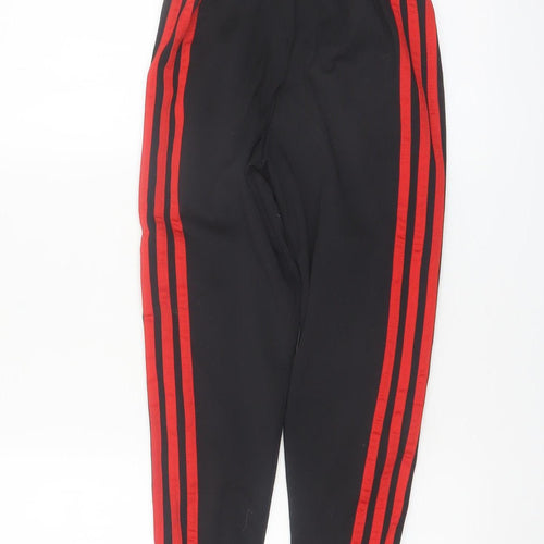 Adidas Boys Black Manchester United Joggers 14 Years Football Activewear