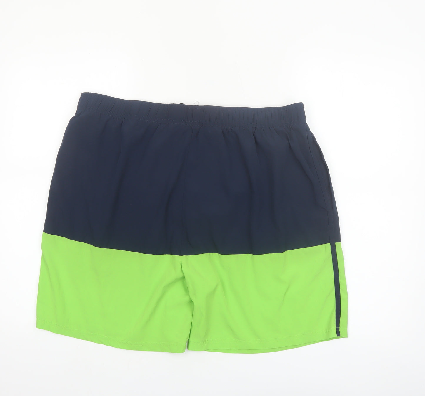 Workout Men's Blue Green 2XL Athletic Woven Quick Dry Shorts